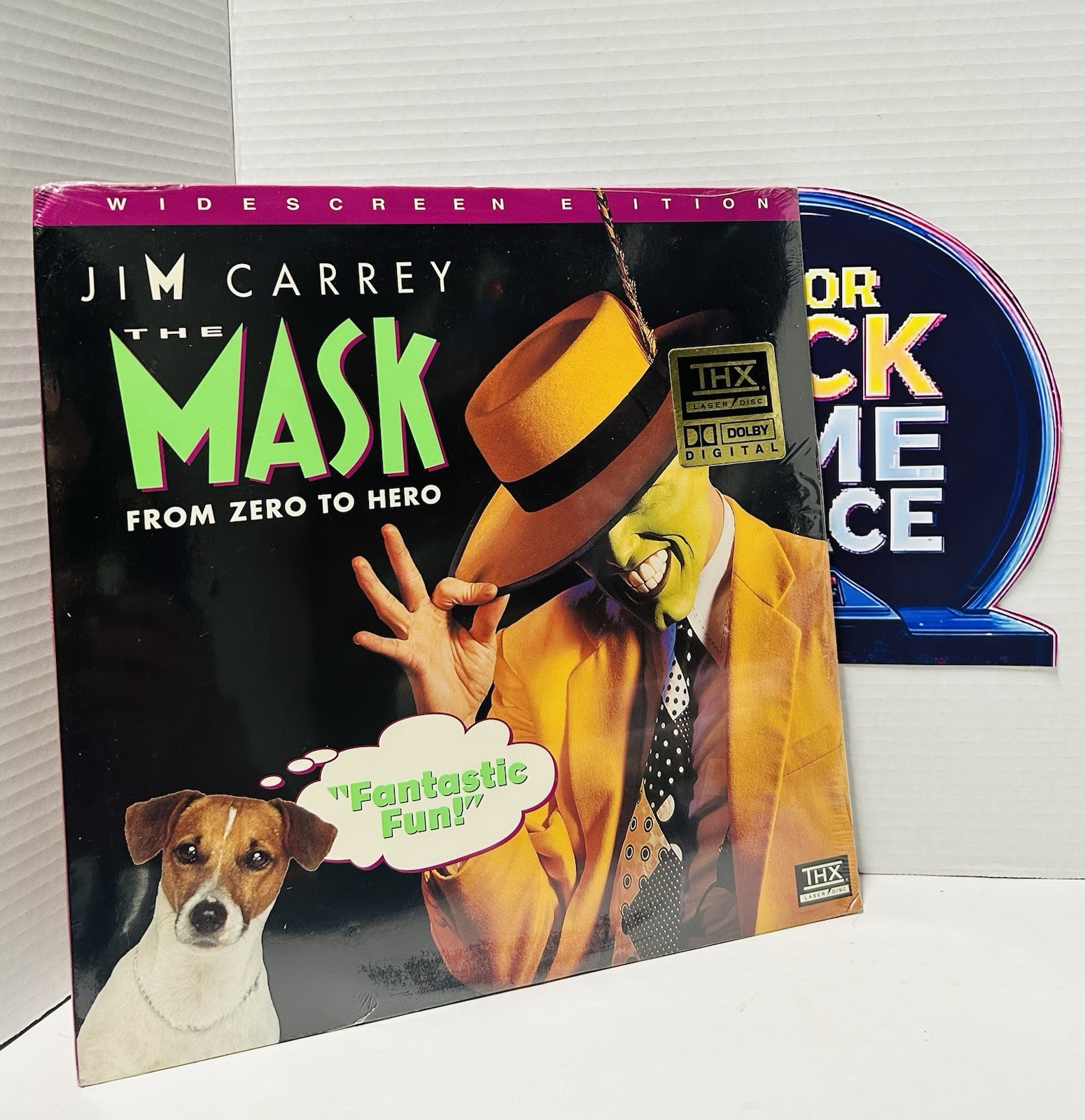 The Mask Movie ~ Jim Carrey (1994, Widescreen, Laserdisc) Brand New Ships Today