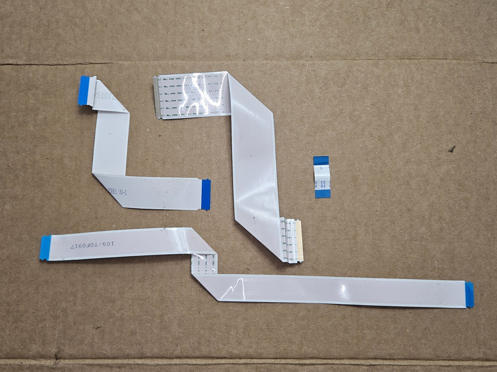 Genuine OEM Sanyo Plasma TV DP42740 LVDS Ribbon Cable Set T0F0927 T0F0917