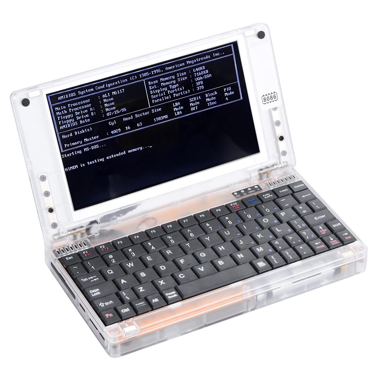 Portable Laptop Win Ver 3.0 640KB RAM Vintage Computer 8086 CPU 4.77MHZ
