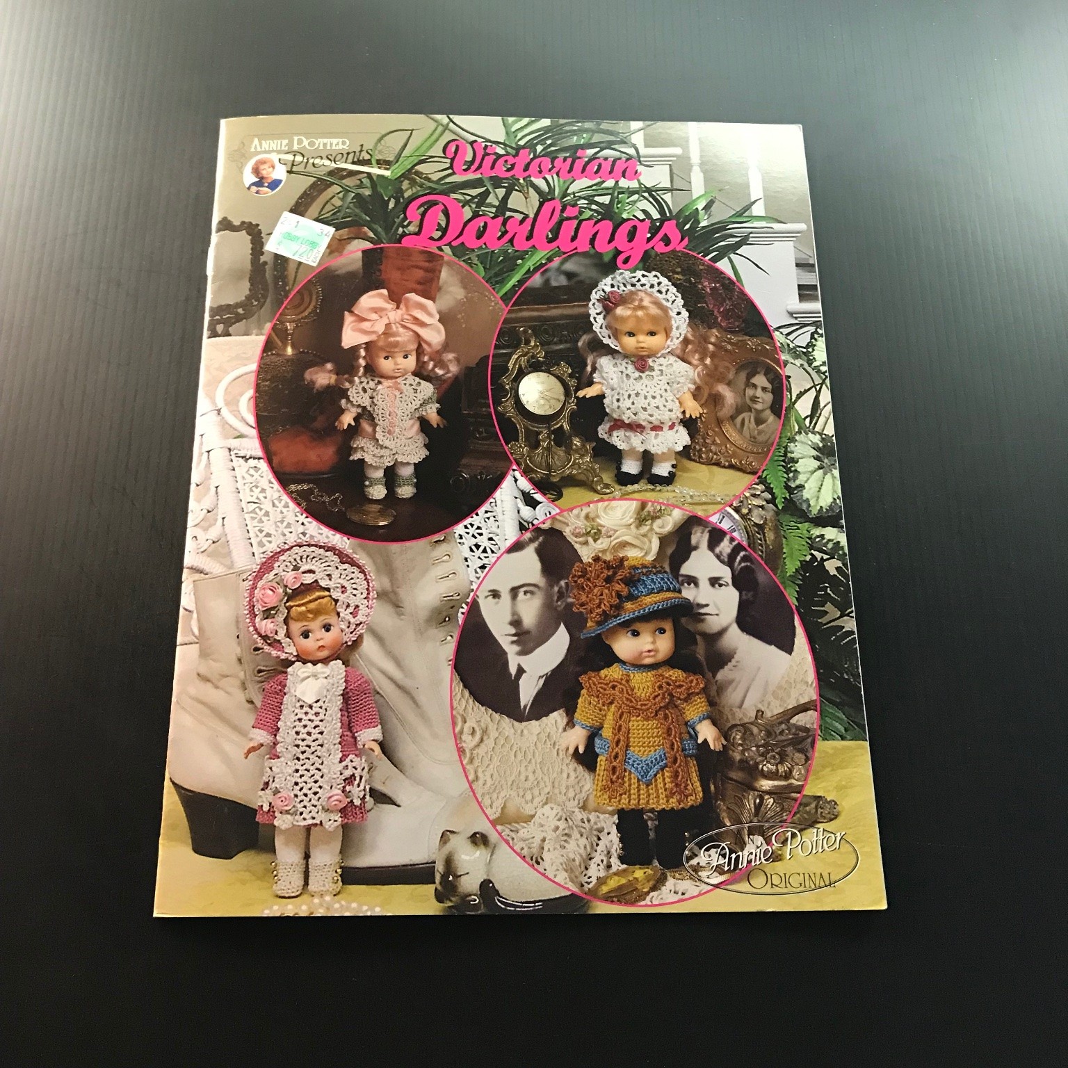 Victorian Darlings Annie Potter Crochet Patterns Doll Clothes Original Designs