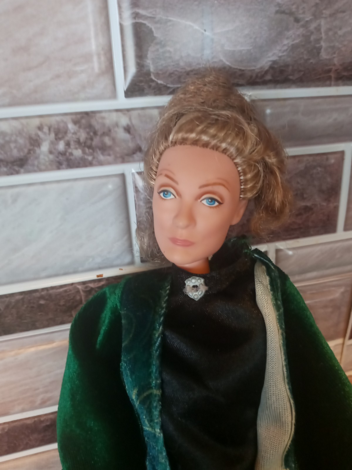 Harry Potter Minerva Mcgonagall Doll Figure 12" Mattel Missing Hat  & Wand
