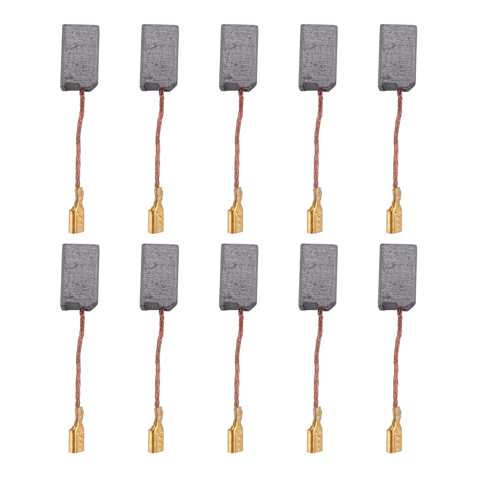 Replacement 6 * 7 * 13mm Motor Carbon Brushes 5 Pairs D2S69366