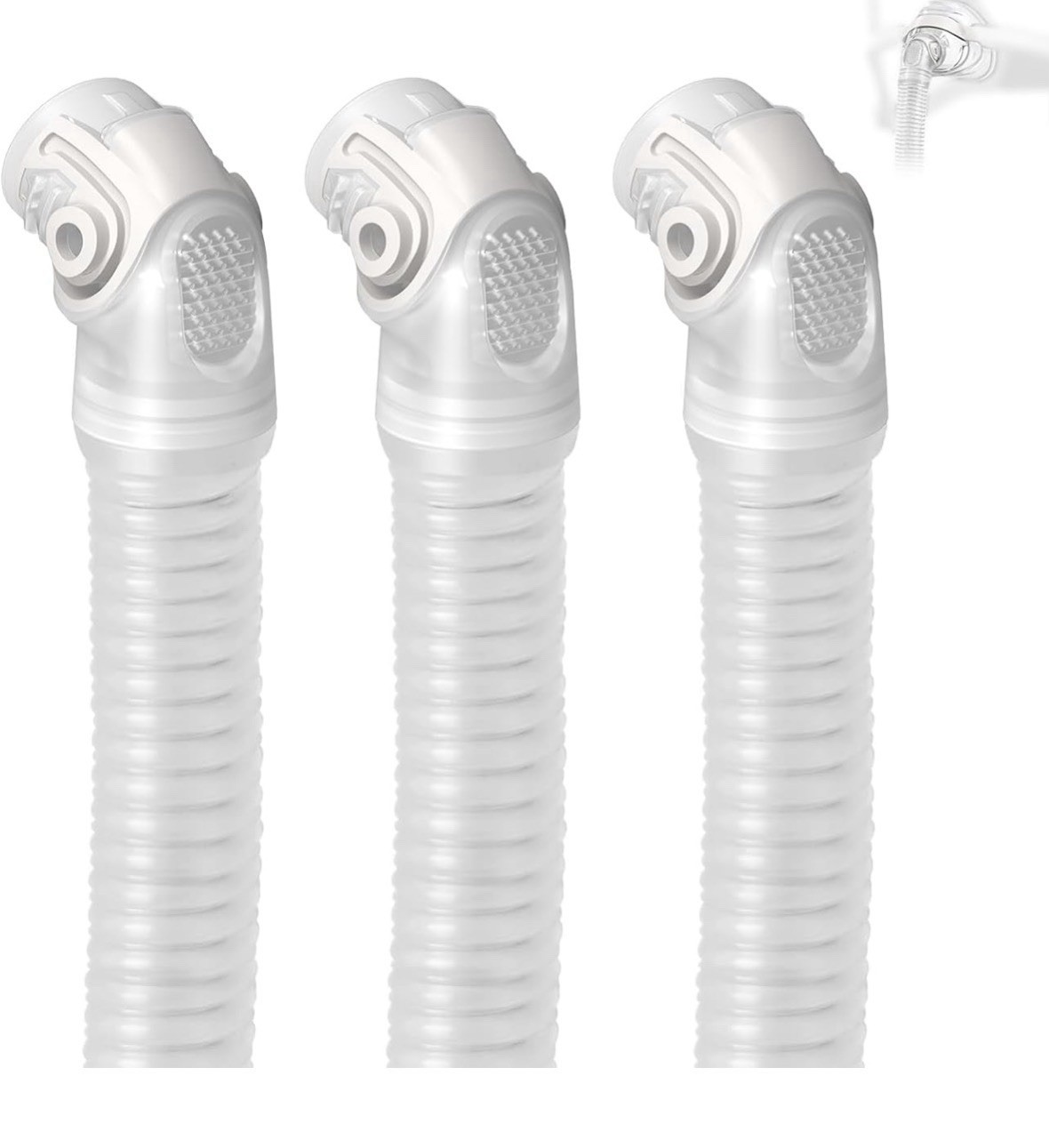 3 Pack Replacement Tubes - Reduce Noise - For AirFit N20, Airtouch