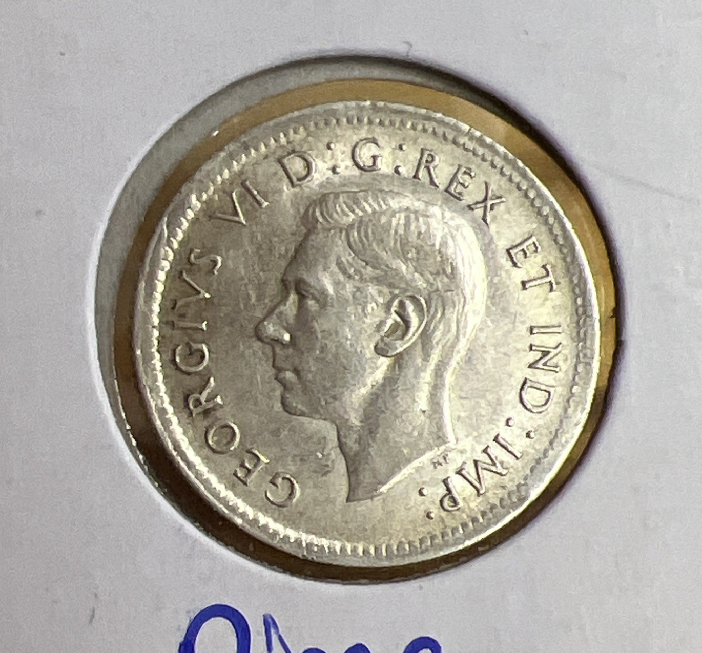 1938 Canada 10 Cents Dime 80% Silver 🇨🇦