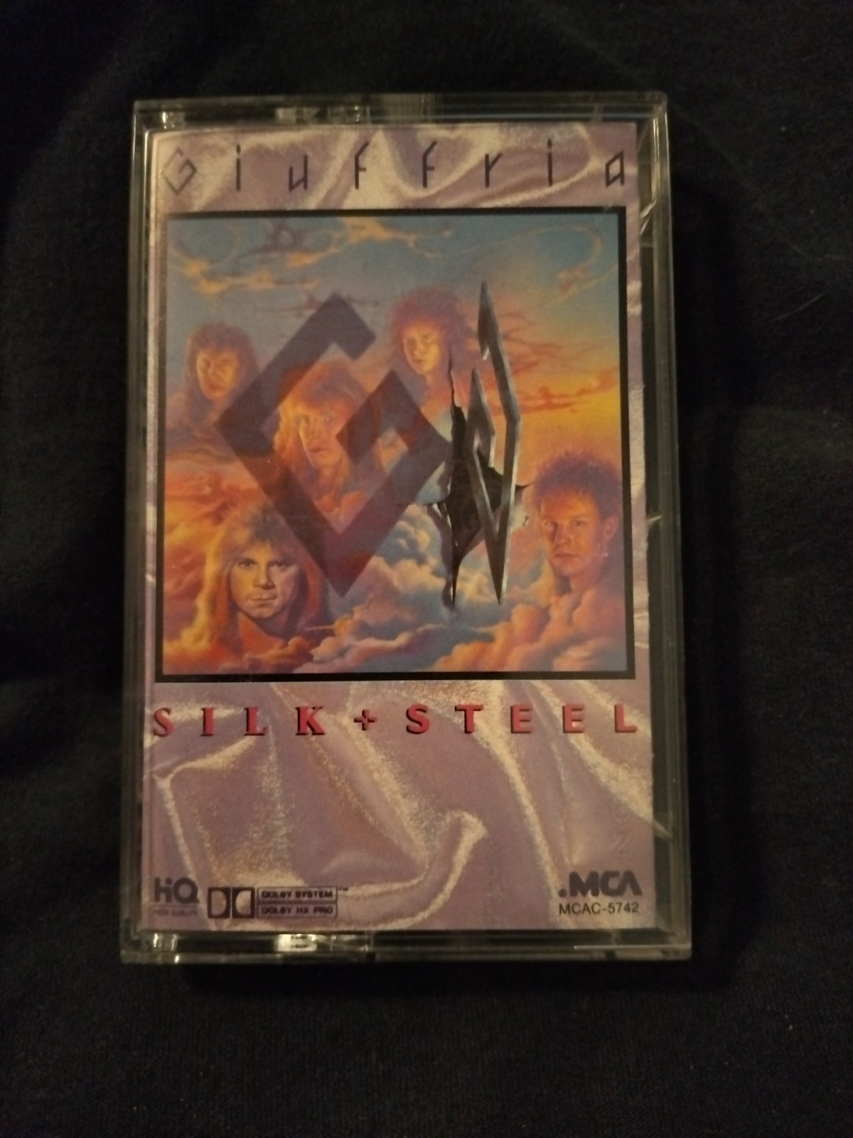 Giuffria 'Silk & Steel' Cassette Tape