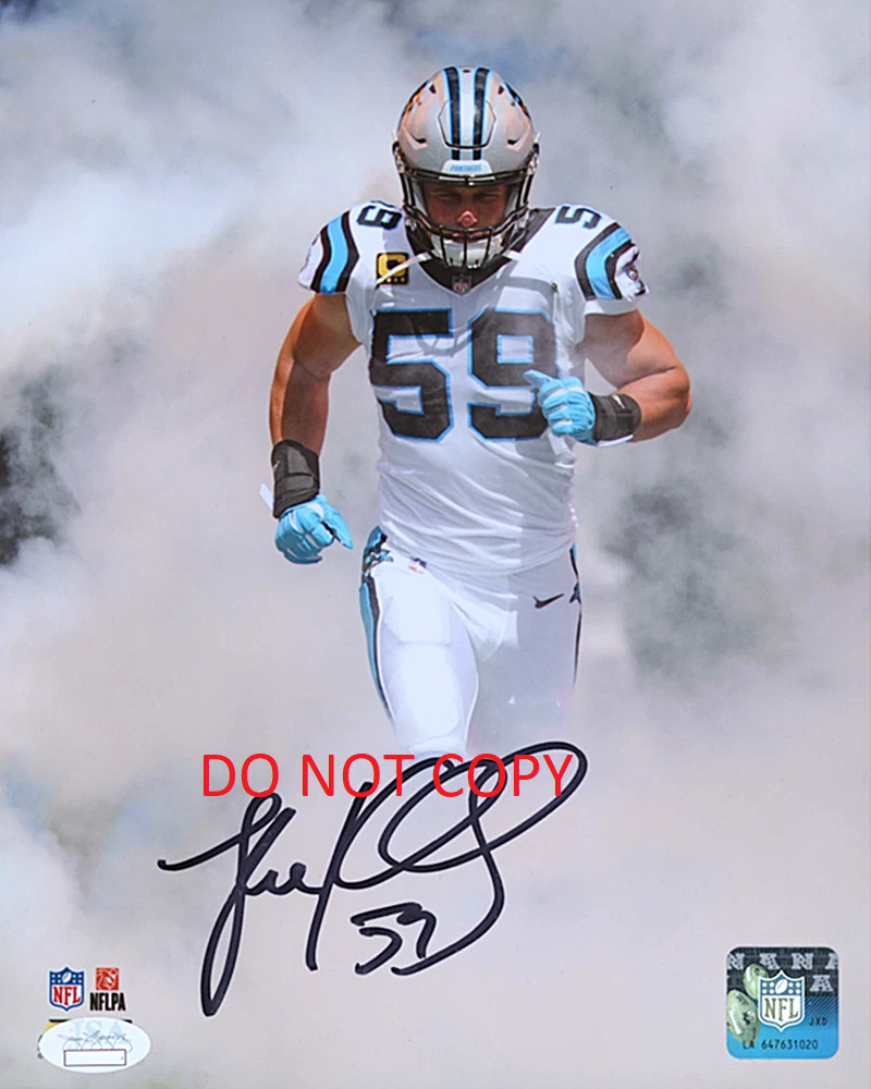 LUKE KUECHLY - CAROLINA PANTHERS Autographed Signed 8x10 Reprint Photo #1 !!