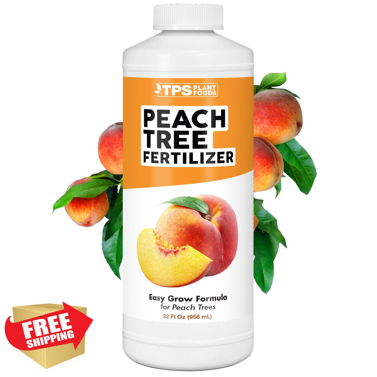 Peach Tree Fertilizer Liquid Plant Food 32 oz Healthy Growth Fruit Production