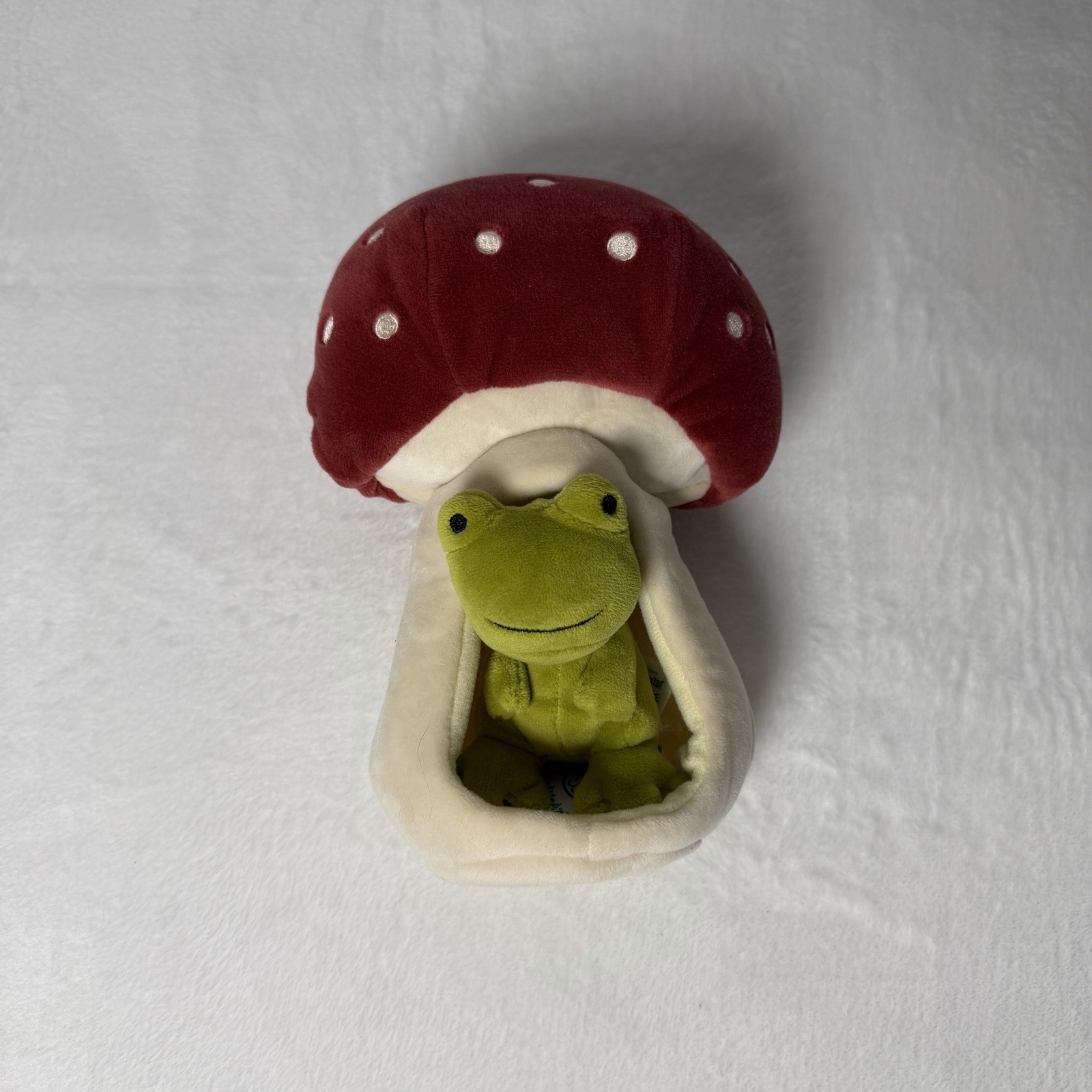 Jellycat Forest Fauna Frog RETIRED NWT 9 Inches