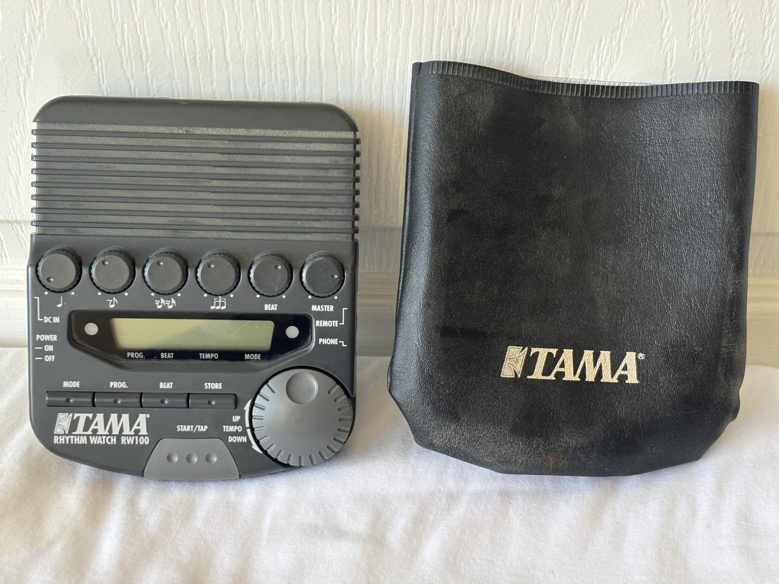 Tama Rhythm Watch RW100 Programmable Metronome TESTED WORKS includes Case Japan