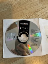 Lexmark Z700 Series Driver CD-ROM Software Vintage
