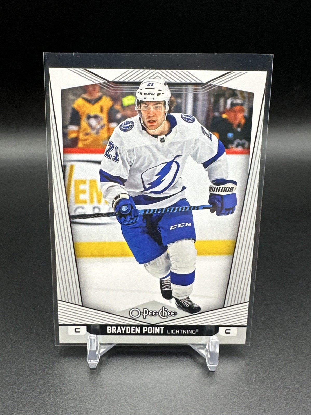 2024-25 O-Pee-Chee #278 Brayden Point Tampa Bay Lightning Hockey Card