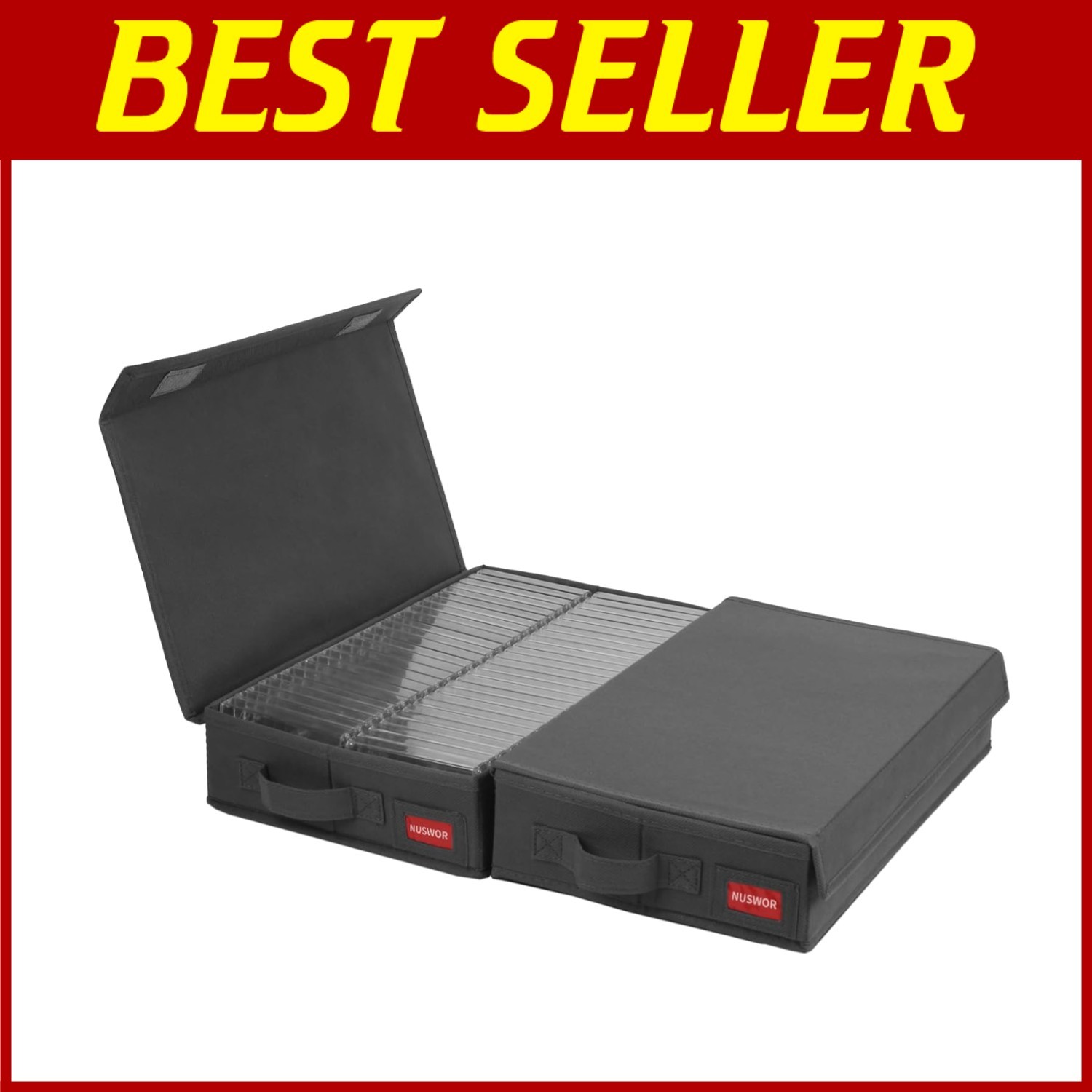 Protective Cassette Organizer - Stackable Design