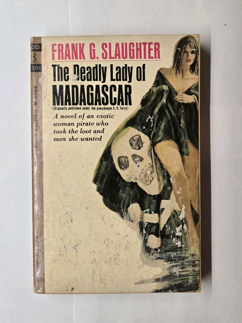 The Deadly The Lady of Madagascar Frank G Slaughter 1964 Doubleday Paperback 