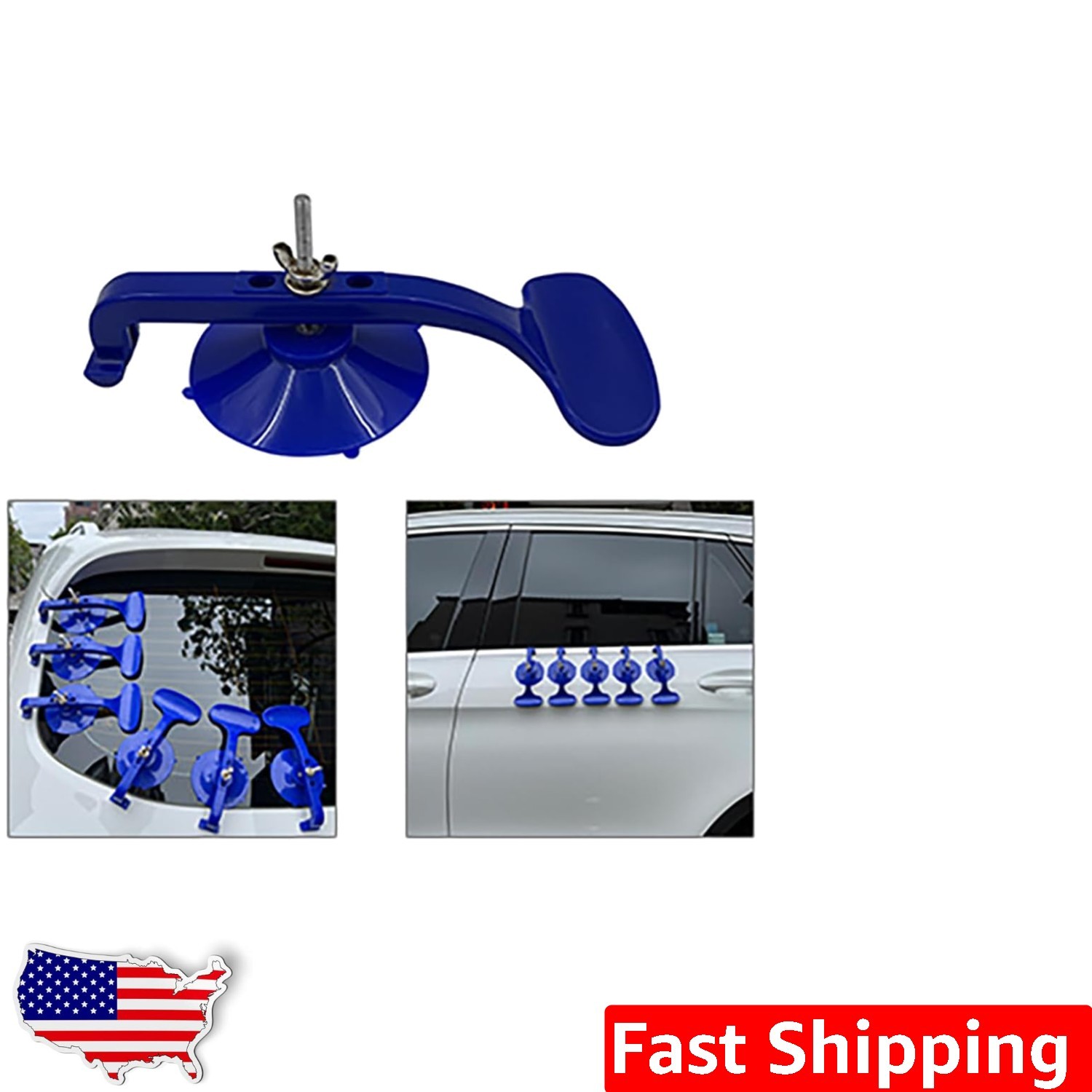 Durable Metal Suck-N-Clamp Six-Pack: Secure Hands-Free Clamping Solution