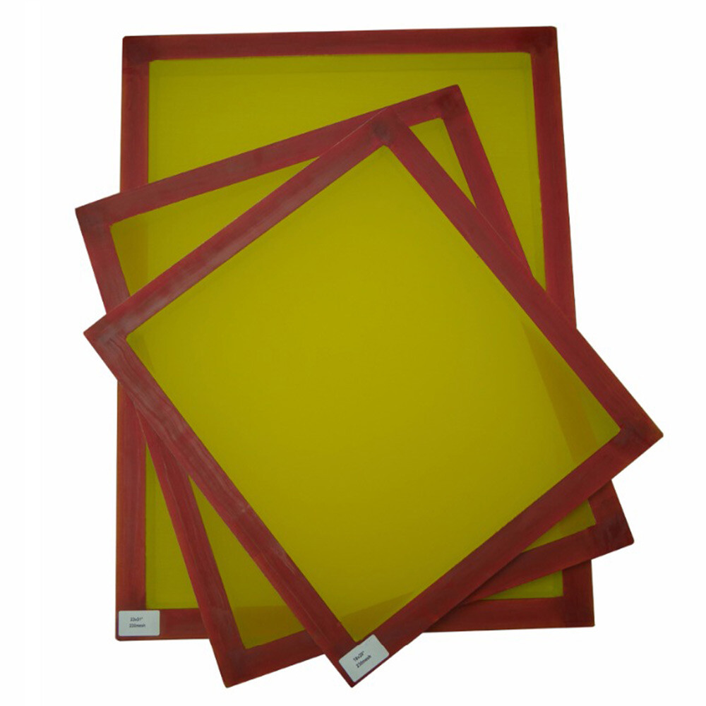 USA QOMOLANGMA 6 Pack 20" x 24" Alum. Screen Printing Frames w/ 230 Mesh Count