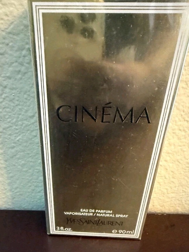 SEALED Yves Saint Laurent YSL Cinema Eau De Parfum 3.0 FL Oz 90mL - VINTAGE RARE