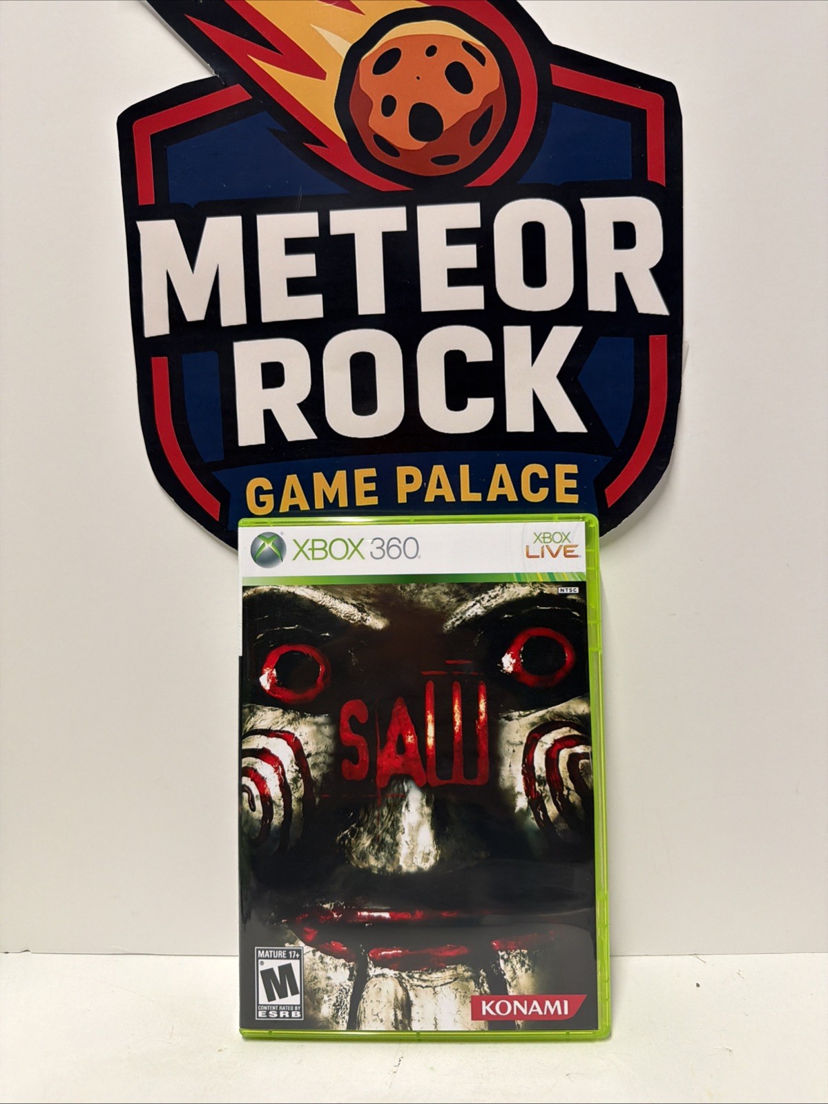 Saw 3 The Game Microsoft Xbox 360-Replacement Case Only (Game Disc Not Included)