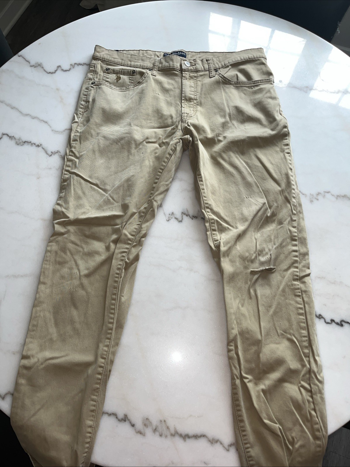 US Polo Assn Men's Straight Leg Cargo Pants 36x32
