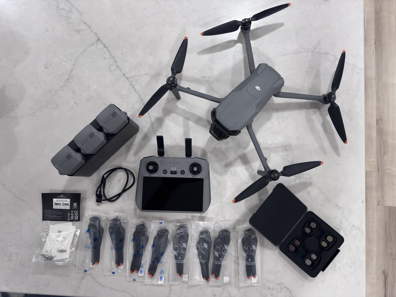 DJI Air 3 Fly More Combo Camera Drone (with RC 2 Remote)