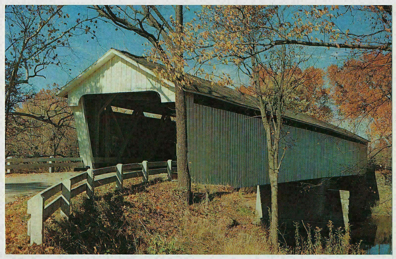 Darlington Covered Bridge, Franklin Township, Montgomery County Indiana 14-54-01