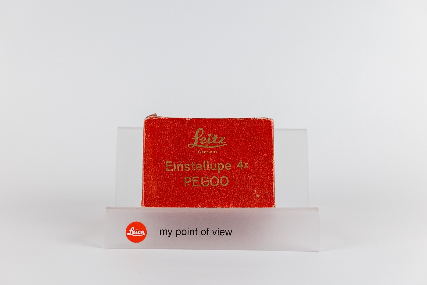 Leica Leitz PEGOO 4x Focusing Loupe Magnifier Visoflex Macro w/ Box