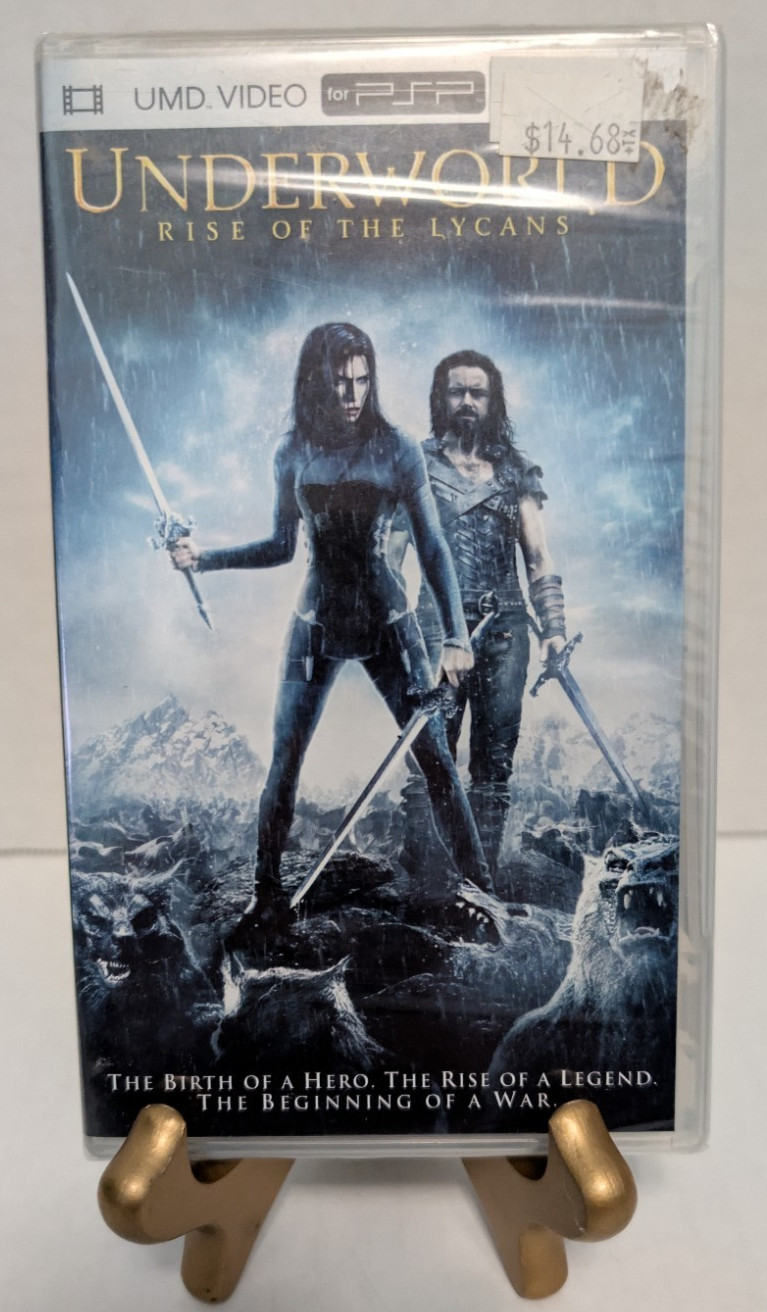 Brand New - UNDERWORLD - RISE OF THE LYCANS (Playstation PSP) Factory Sealed