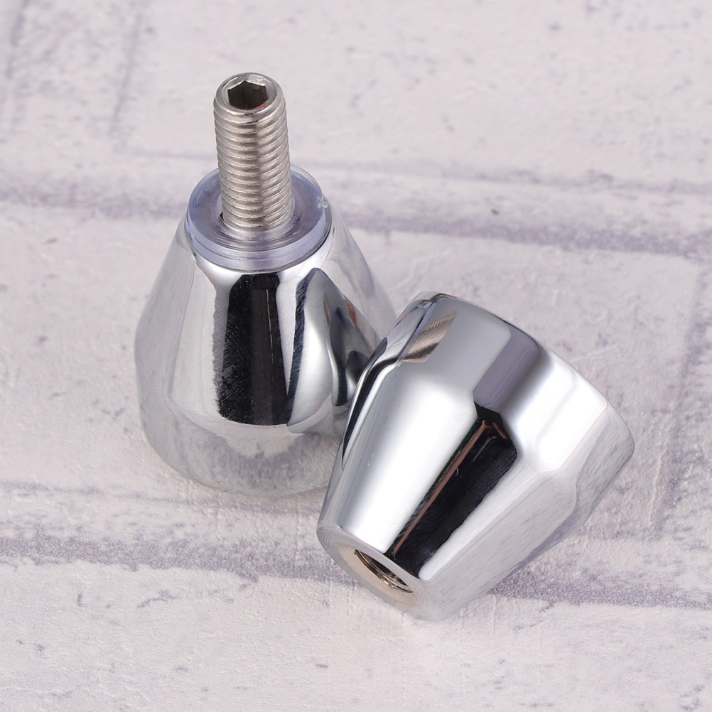  Aluminum Alloy Shower Door Handle Metal Sturdy Round Knob (Aluminum Alloy