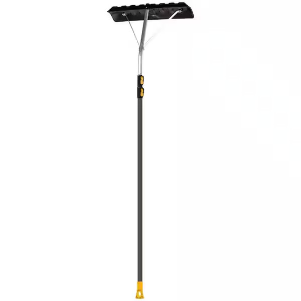 17 ft. Telescoping Roof Rake with 86 in. Aluminum Handle