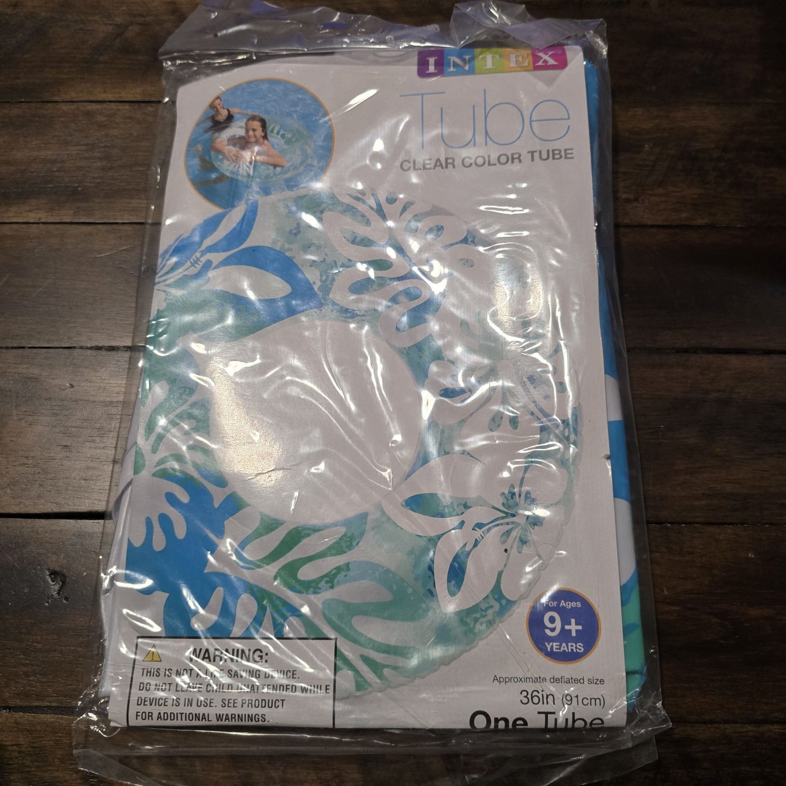 Intex Inflatable Swimming Pool Tube (59251EP) - Blue