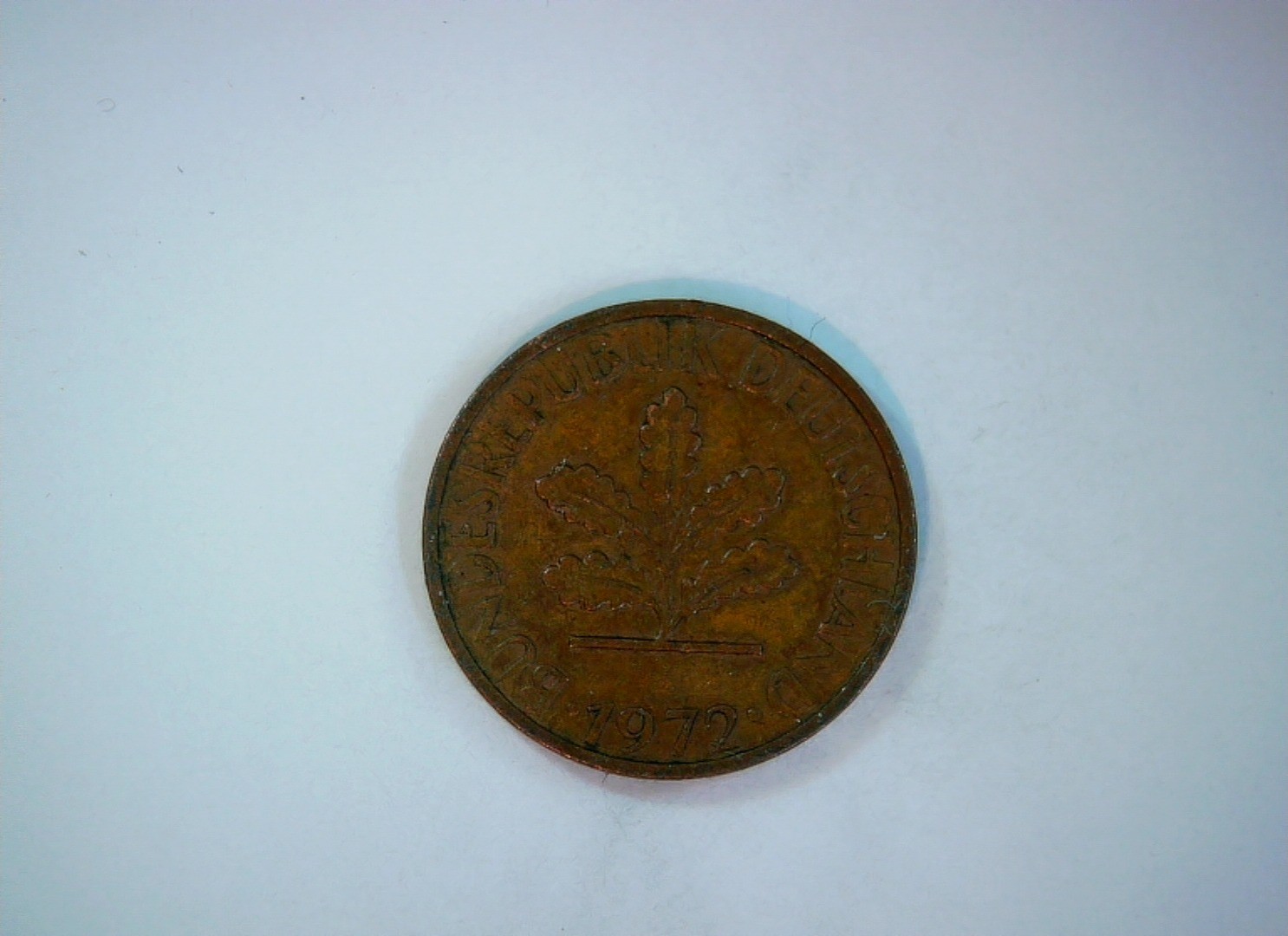 Finland 1972 1 Penni Finland 1 Penni (spruce twig / value within wreath) Coin