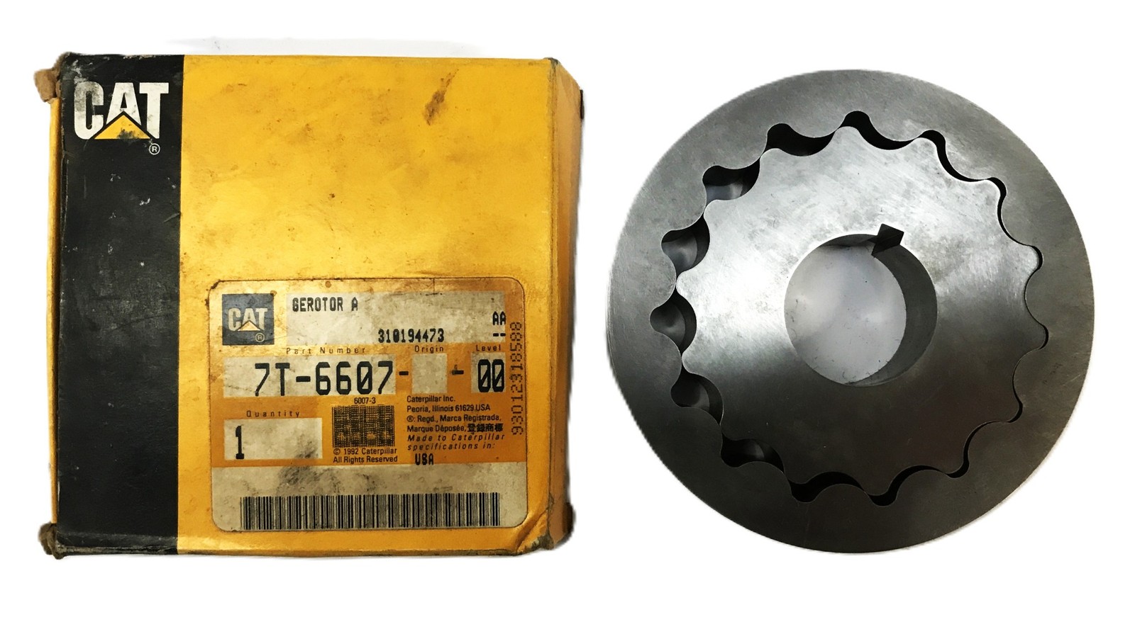 Caterpillar Forklift Gerotor A 7T6607 NOS