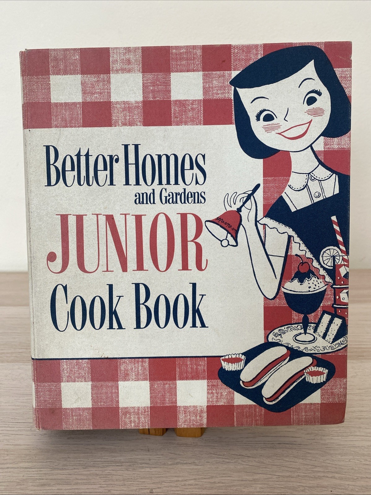 Better Homes and Gardens Junior Cook Book 1955 First Edition 3-Ring HC Binder