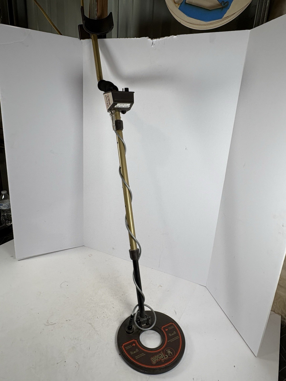 Tesoro Silver µMax Metal Detector w/ 8” Coil Discriminator Tested Working