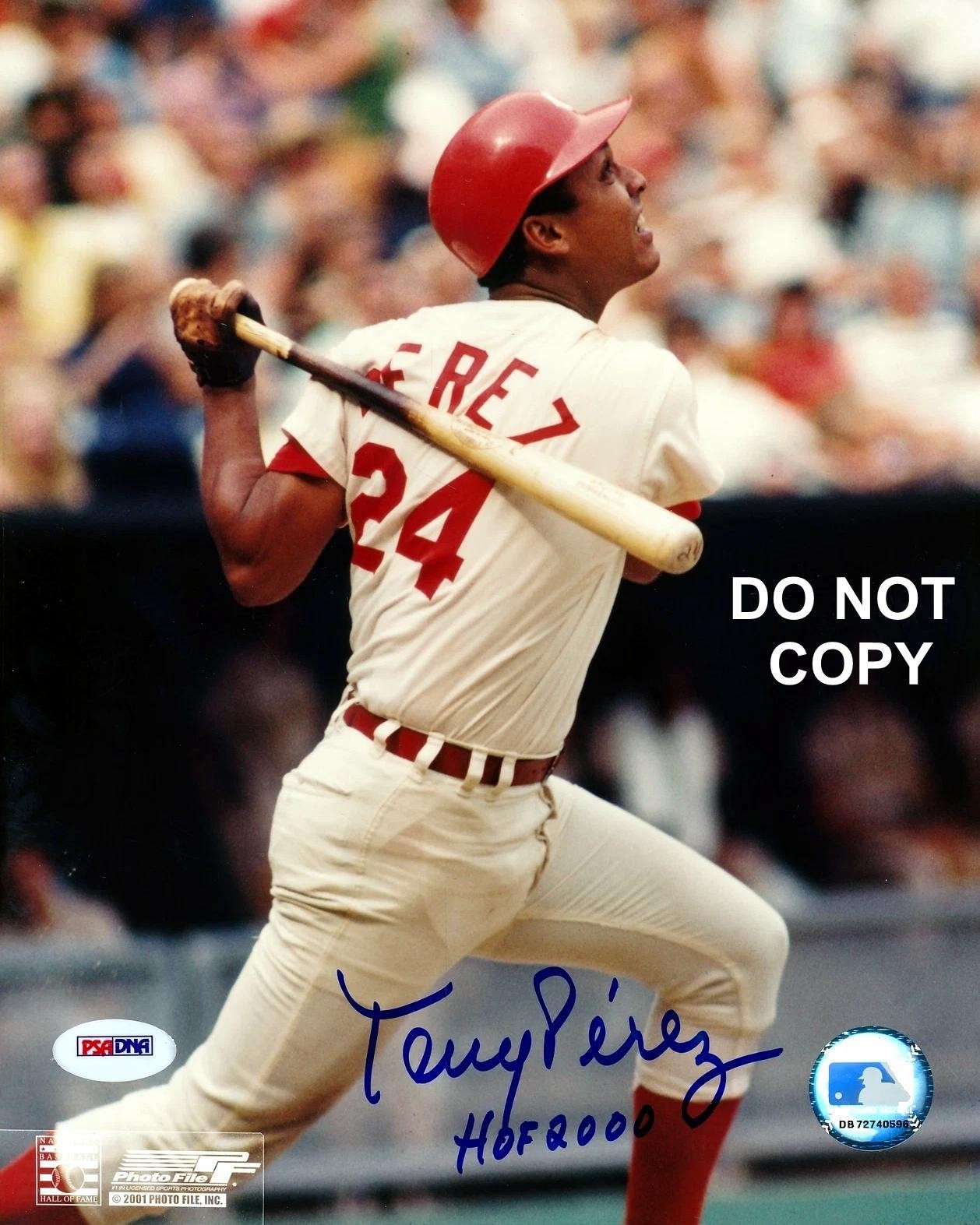 Tony Perez CINCINNATI REDS Signed Autographed REPRINT 8x10 Photo RP