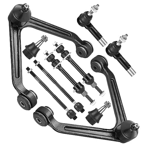 2WD RWD Front Upper Control Arms with Ball Joint Kit for Dodge Ram 1500 2002 