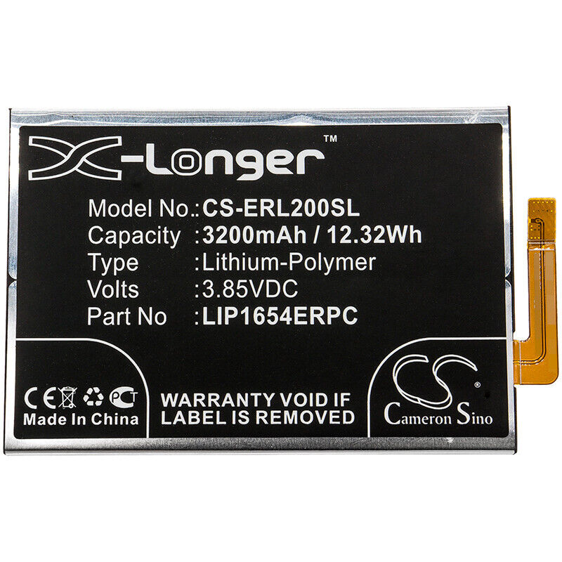 BATTERIE 3200mAh Type LIP1654ERPC For Sony Xperia L2, L3, XA2, H3311 SM12 SM32