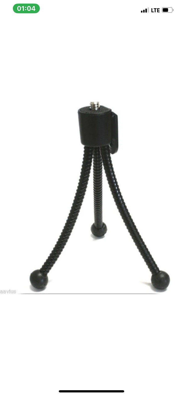 Digital Concepts Tripod Mini Video Camera Tripod Flexible Pocket Sized W/Box NEW