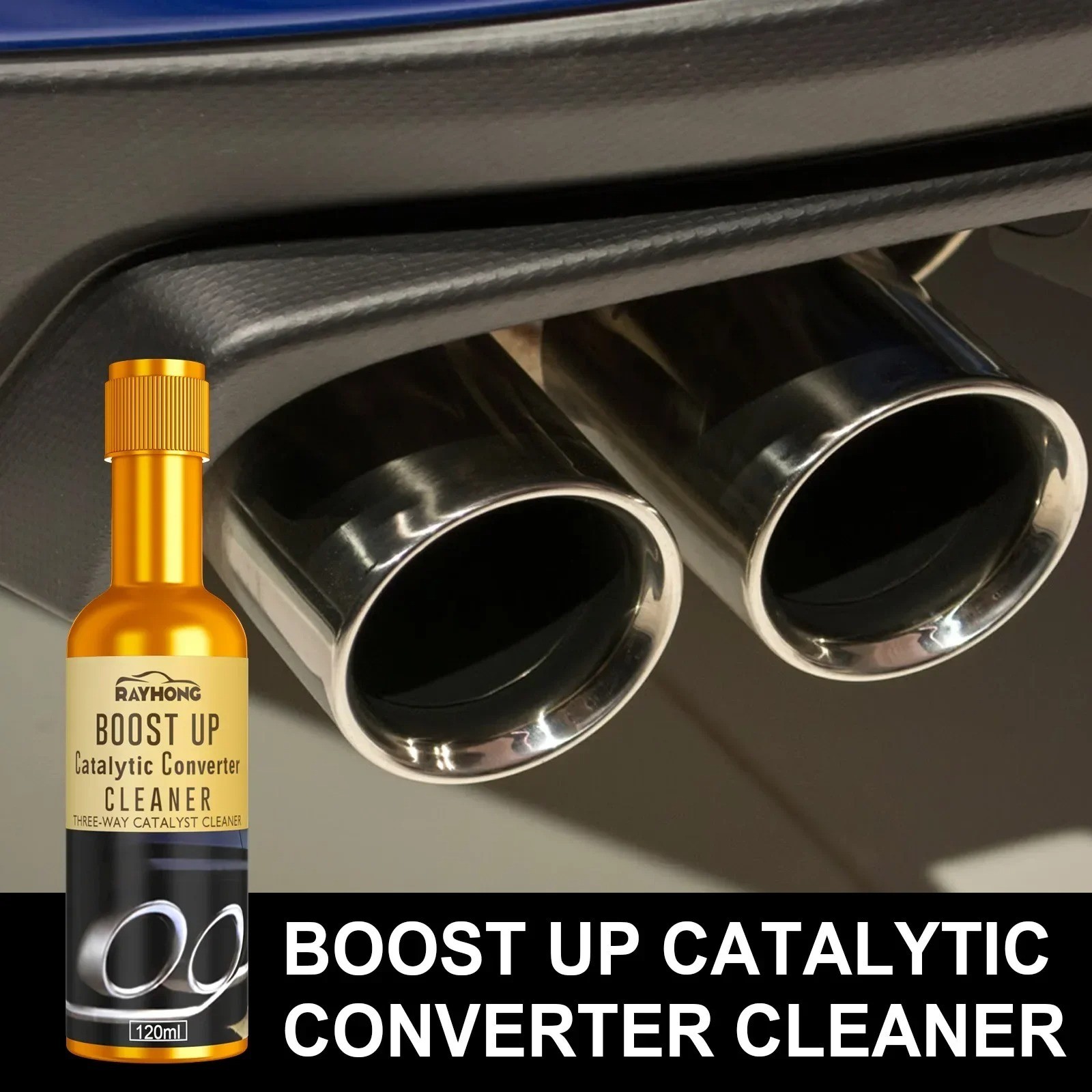 Multipurpose Deep Cleaning Boost Up Vehicle Engine Catalytic Converter Cleaner