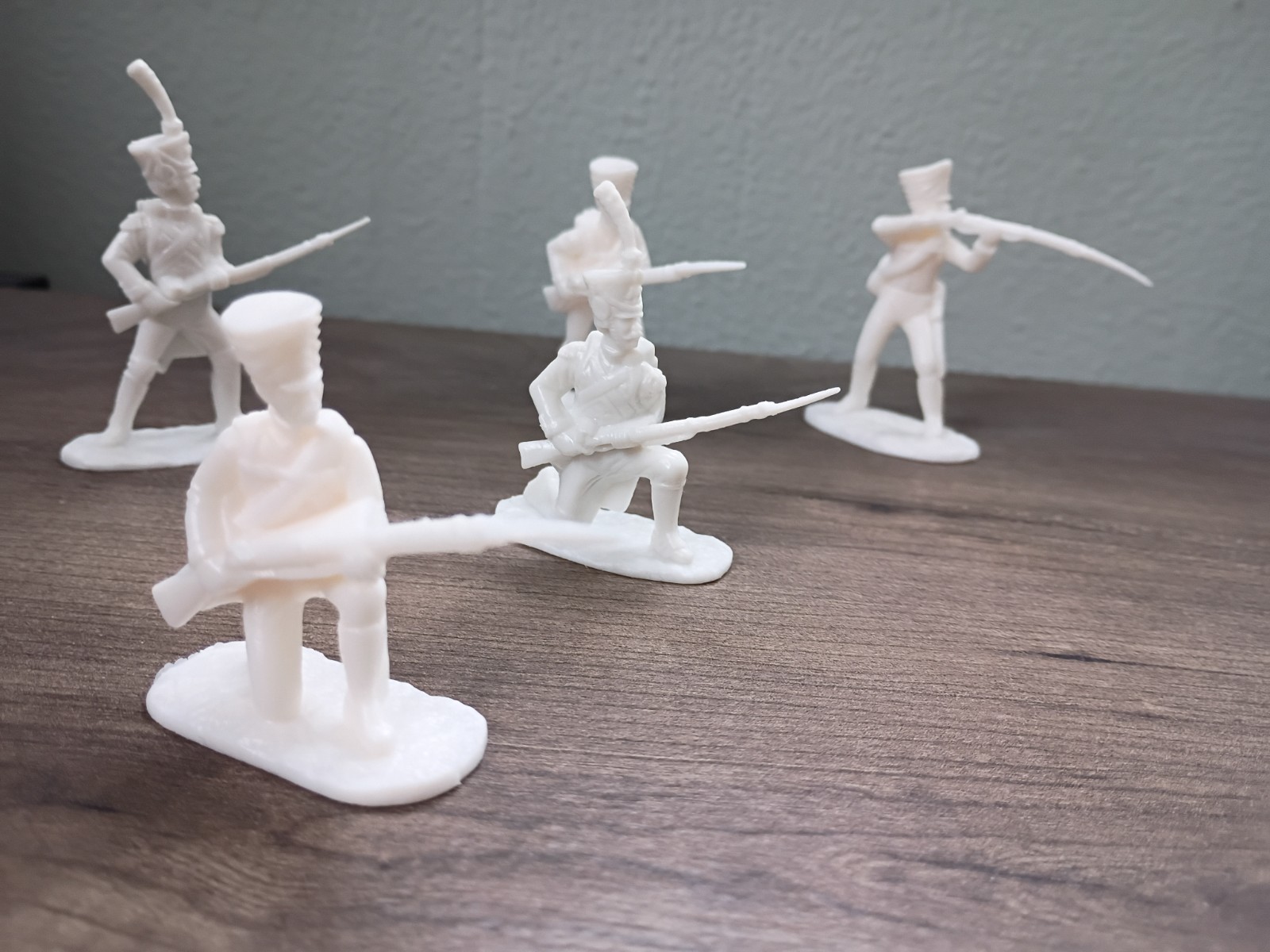 1:32 Armies In Plastic Napoleonic Wars  32nd French Line Infantry Voltigeurs lot