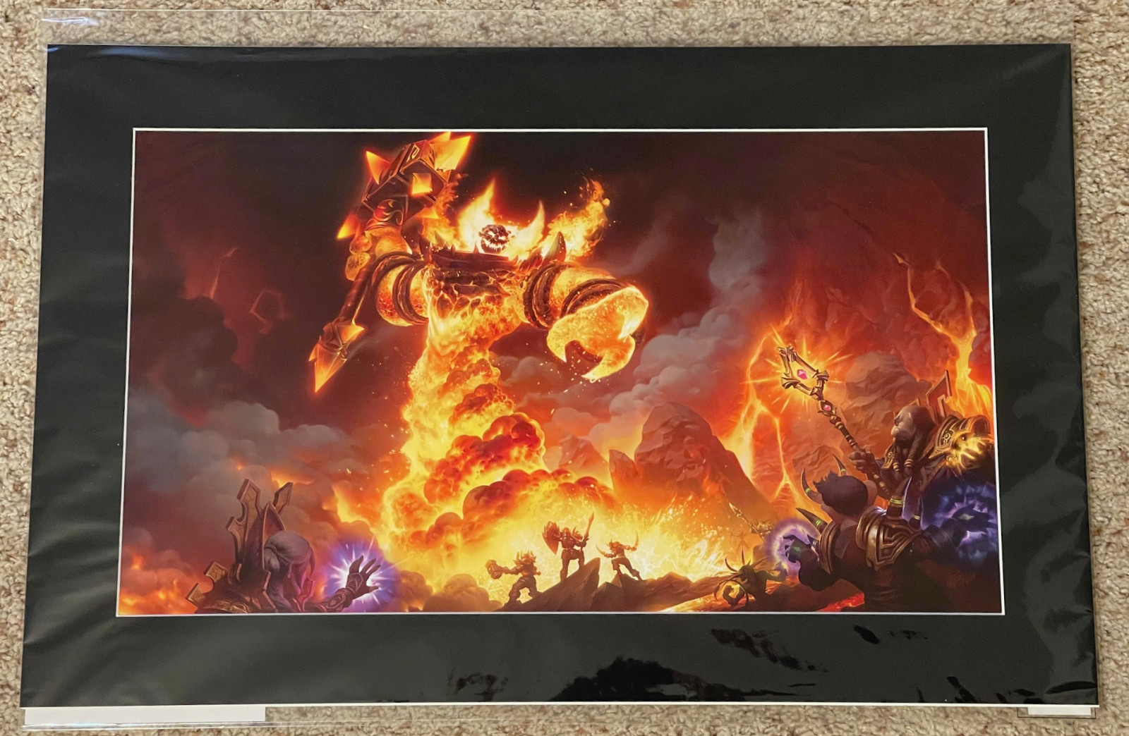 World of Warcraft Ragnaros The Firelord Limited Edition Art Print SDCC 2019