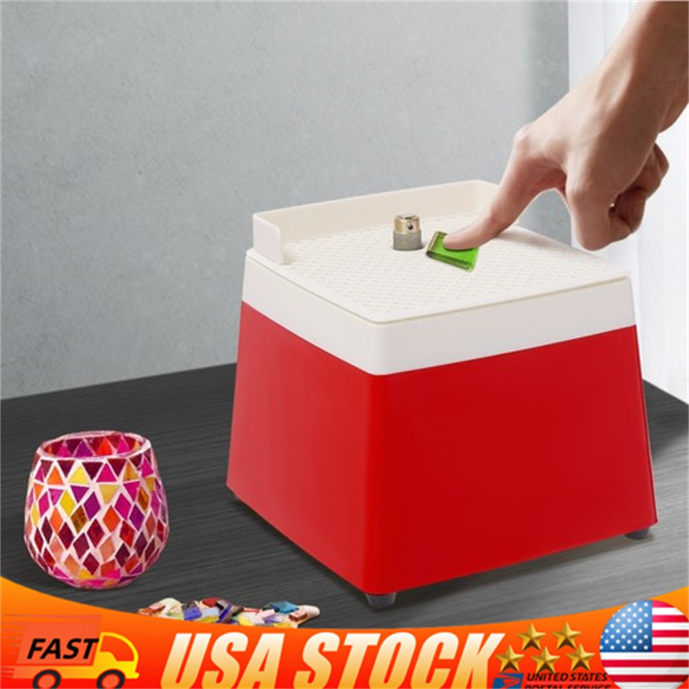 110V Stained Glass Grinder Diamond Automatic Art Grinding Tool 4200r/Min