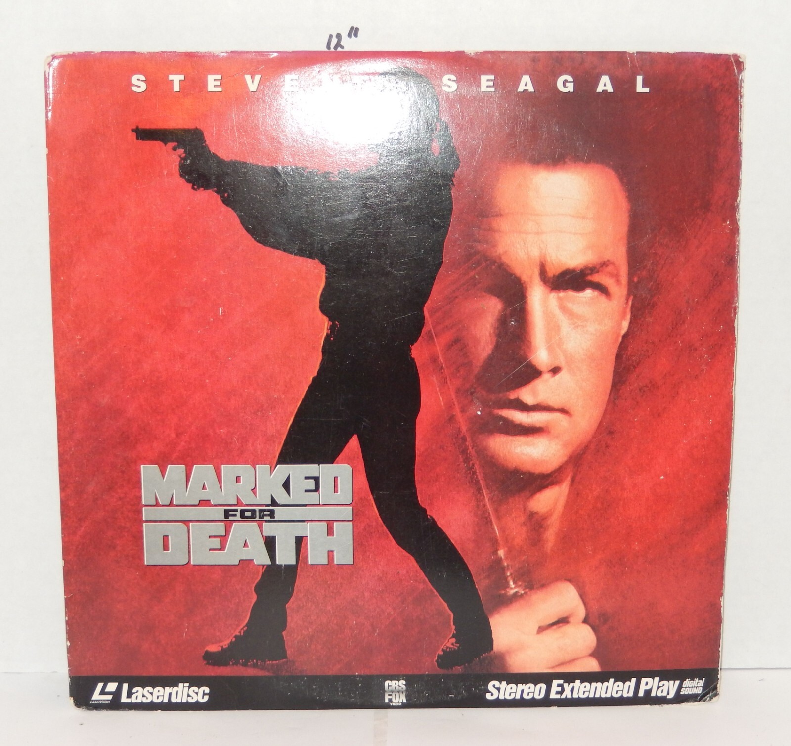 Laserdisc 1991 Marked For Death Steven Seagal Laser Disc