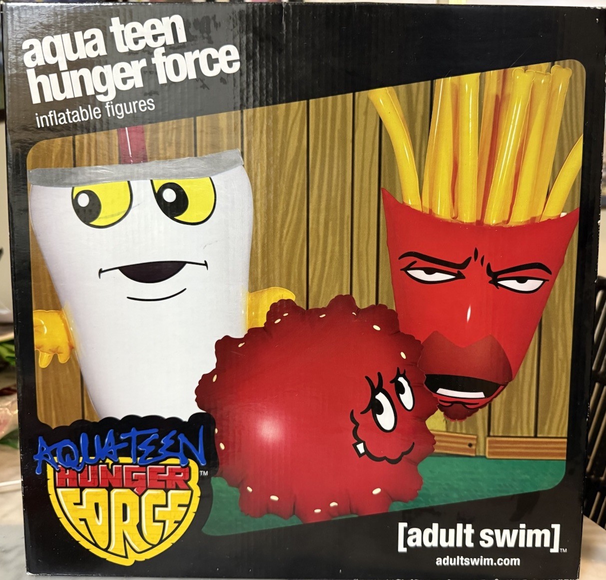 NEW Aqua Teen Hunger Force Inflatable Figures ATHF   Adult Swim Cartoon Network