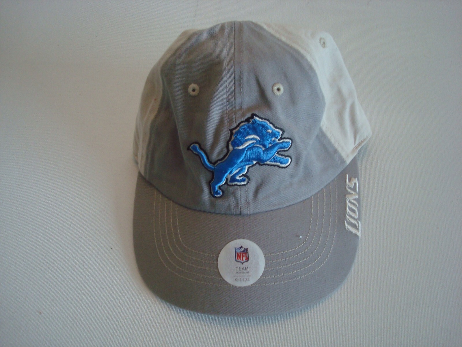 DETOIT LIONS FAN DAD    STRAPBACK GOLF BEACH  DEADSTOCK HAT CAP VINTAGE A1