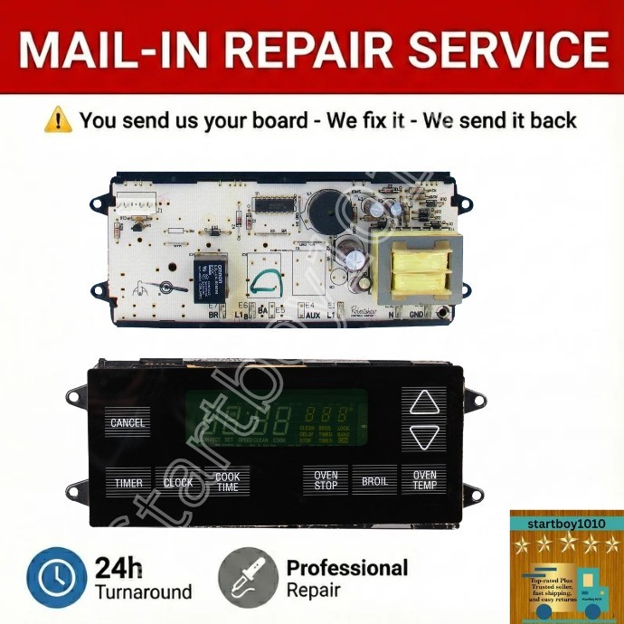 Mail-in Repair Service Maytag Oven Board 7601P425-60 7601P432-60 12001620 740029