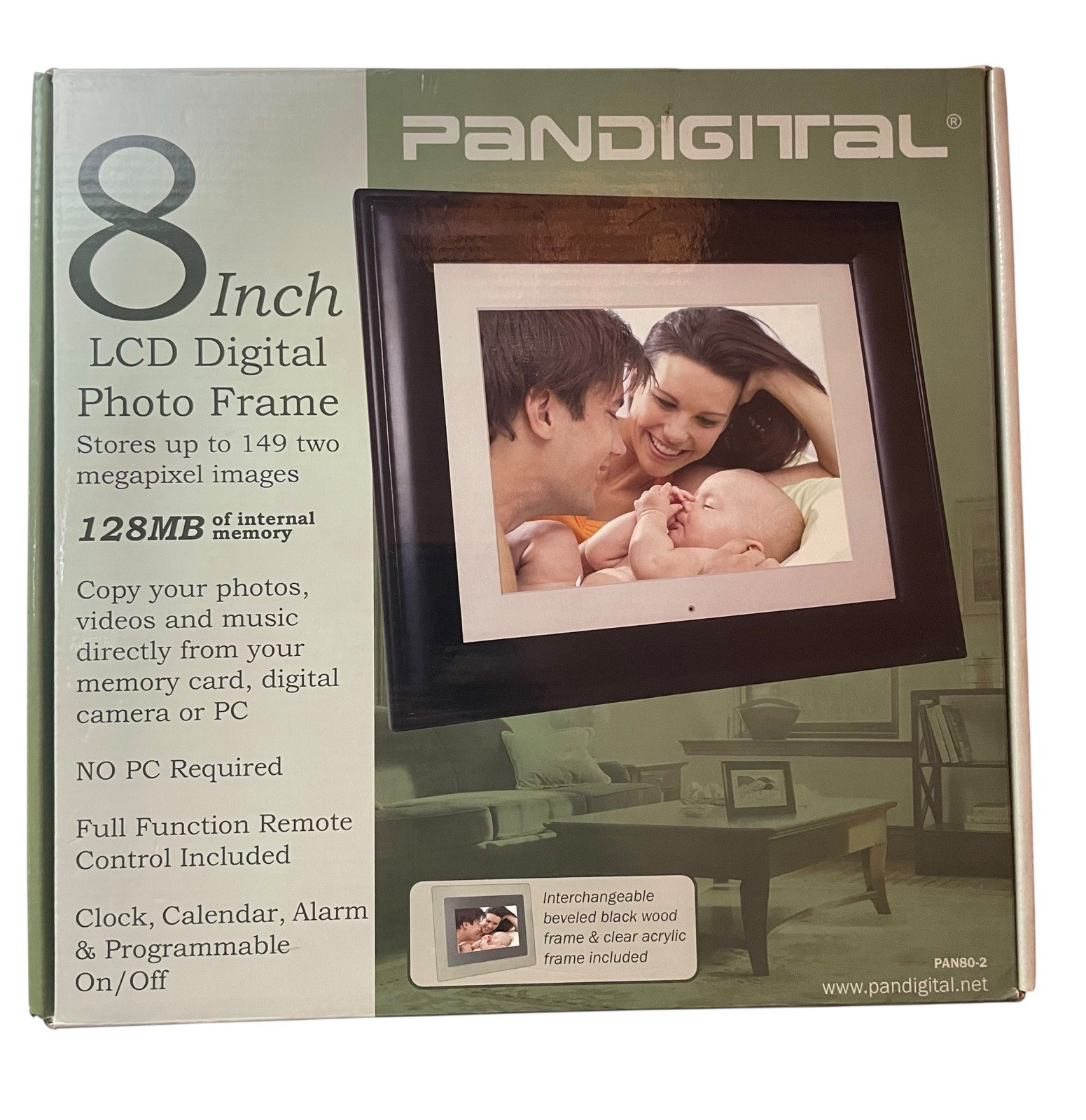 Pandigital 8 inch LCD Digital Photo Frame