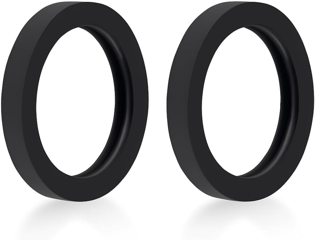 2Pcs Universal Gas Can Spout Gaskets - Gas Can Gaskets for 5 Gallon Plastic Gas 