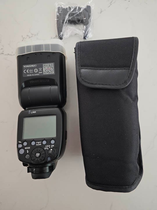 Yongnuo Speedlite YN600EX-RT II Flash for Canon Used Good