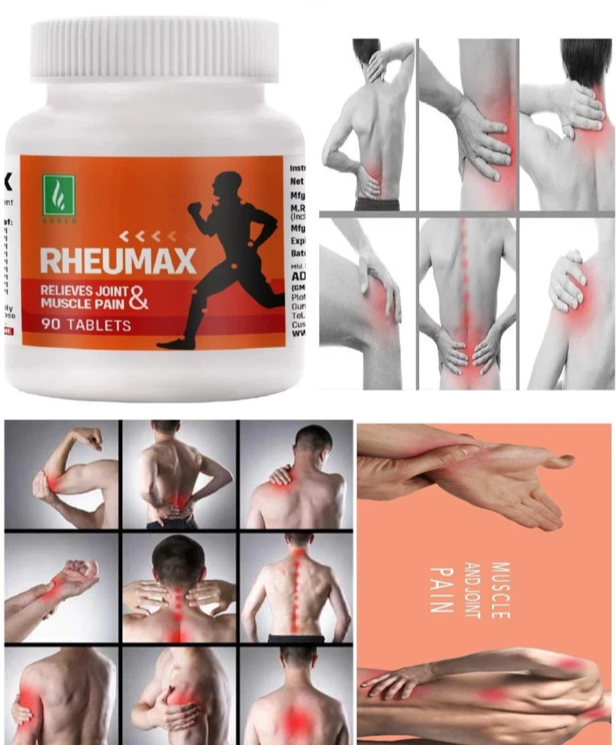 Adven Rheumax Tablets (90 Count) - Homeopathic Relief for Joint & Muscle Pain