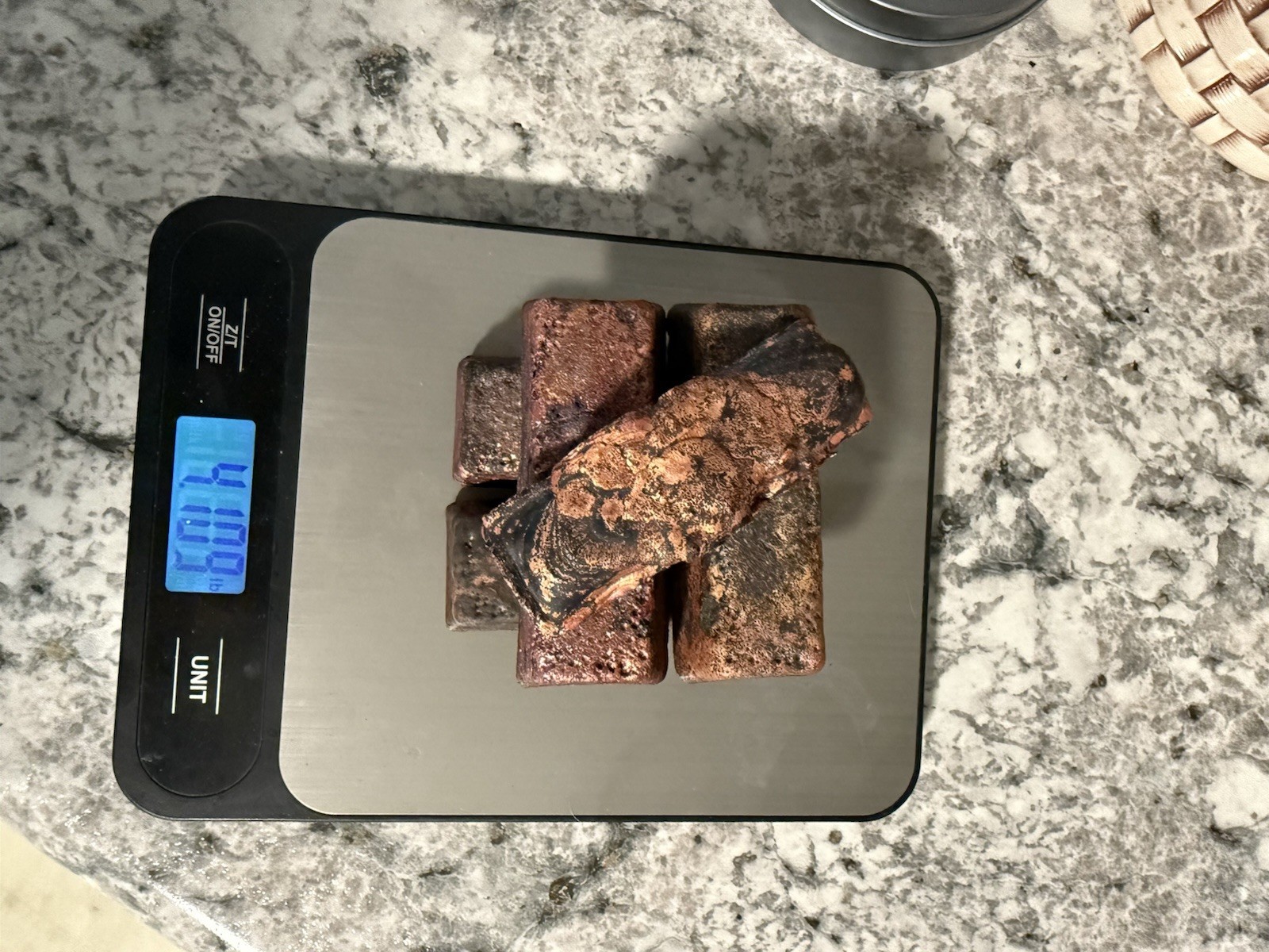 Hand Poured Pure Copper ingots